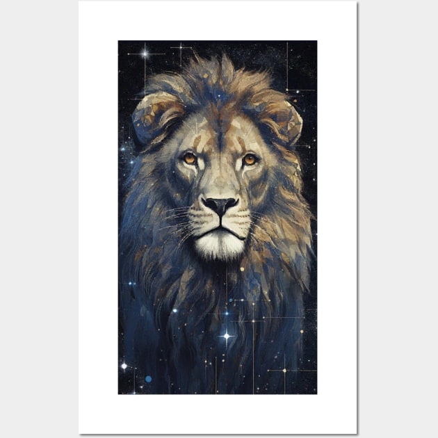 Zodiac Leo Wall Art by CatCoconut-Art